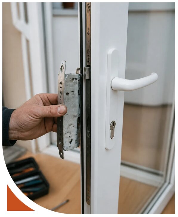 Ремонт замка пластиковой двери в Сафонове от 2562 р. | Разлок-Сфн